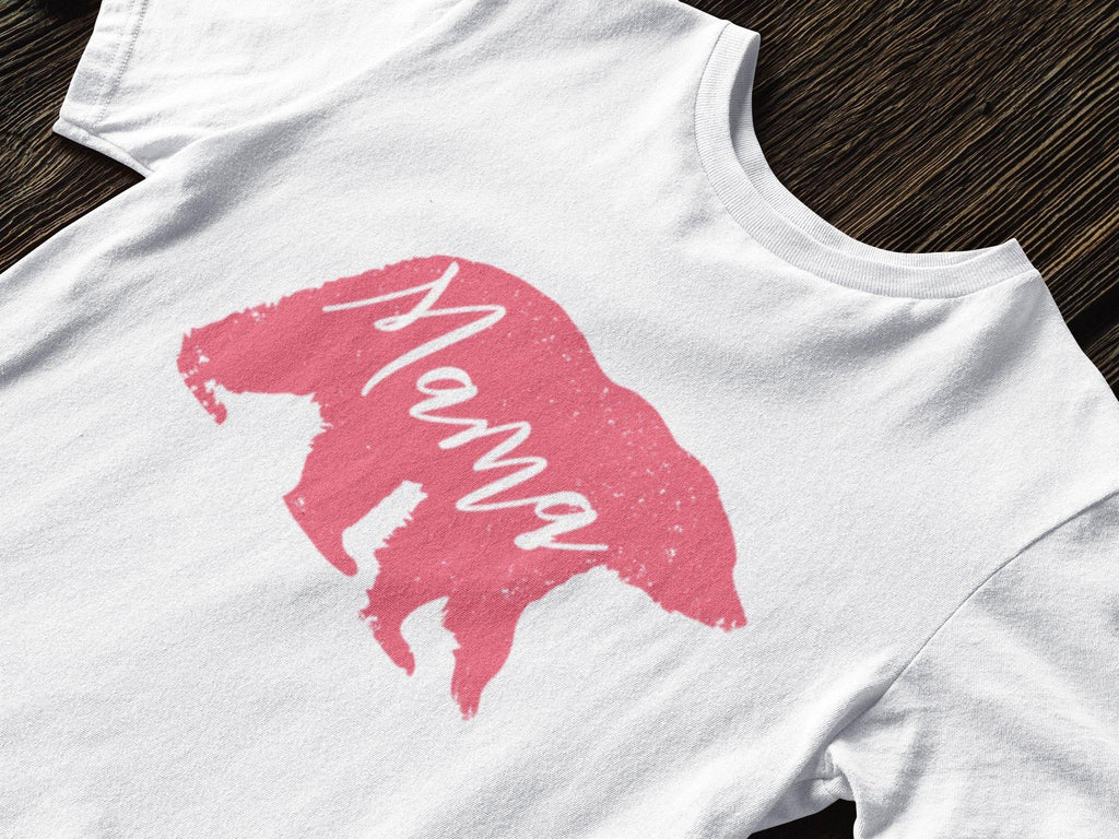 Texas Tees Brand: Girls Baby Bear Shirt Gift for Mama Mama Bear