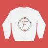 A-H Initial Personalized Christmas Sweatshirt - Original Family Shop