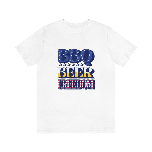 BBQ Beer Freedom T-Shirt - Original Family Shop