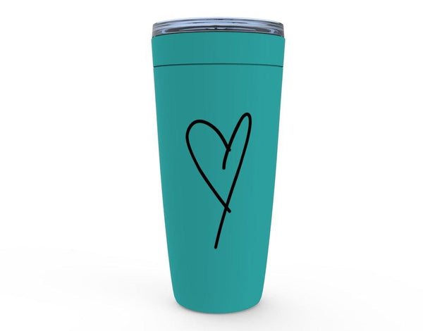 Black Heart Viking Tumbler - Original Family Shop