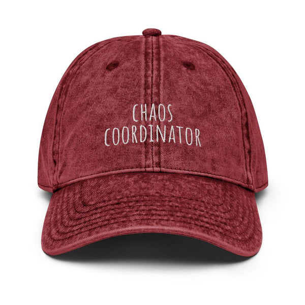 Chaos Coordinator Vintage Cotton Twill Cap - Original Family Shop