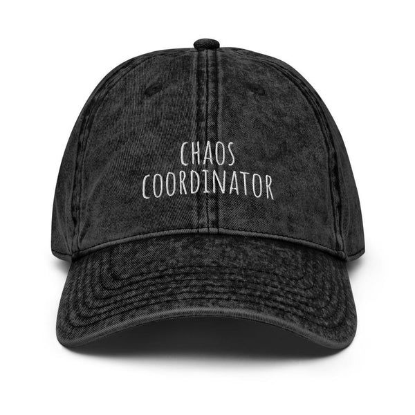 Chaos Coordinator Vintage Cotton Twill Cap - Original Family Shop