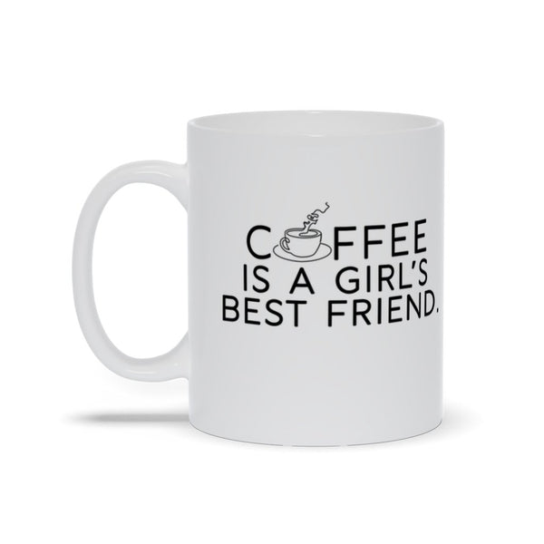 Coffee Is A Girl's Best Friend Mug - Original Family Shop