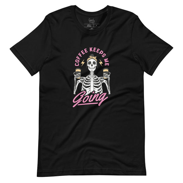 Coffee Keeps Me Going T-Shirt - Original Family Shop