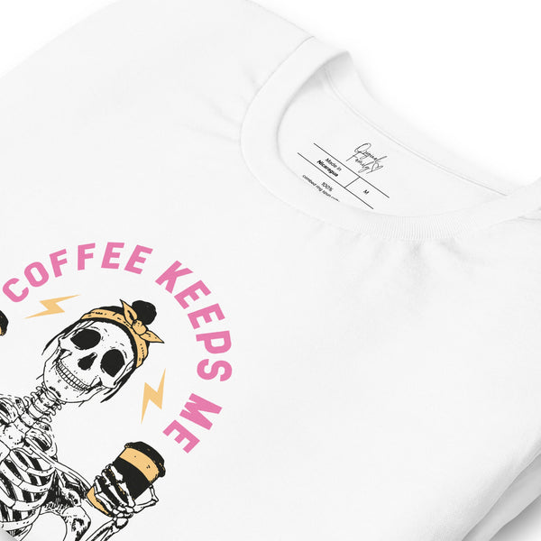 Coffee Keeps Me Going T-Shirt - Original Family Shop