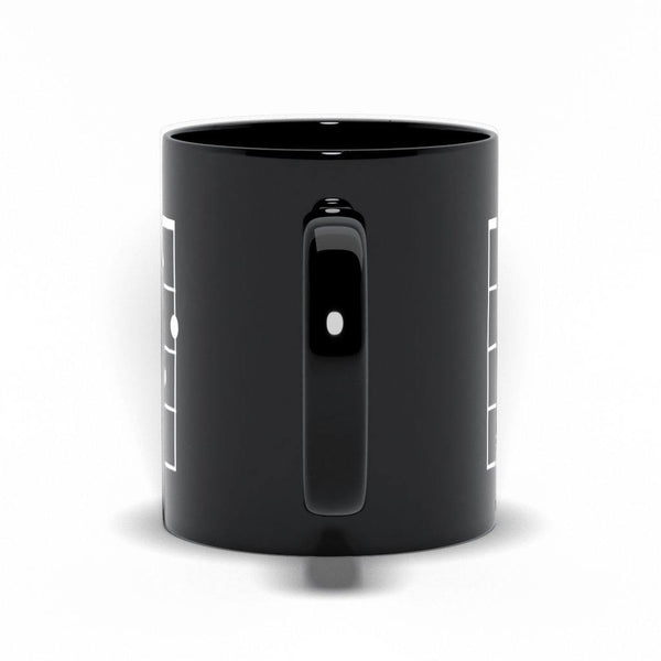 Dad Guitar Chord Black Mug - Original Family Shop
