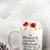 Dreaming Of A White Christmas Mug - Original Family Shop