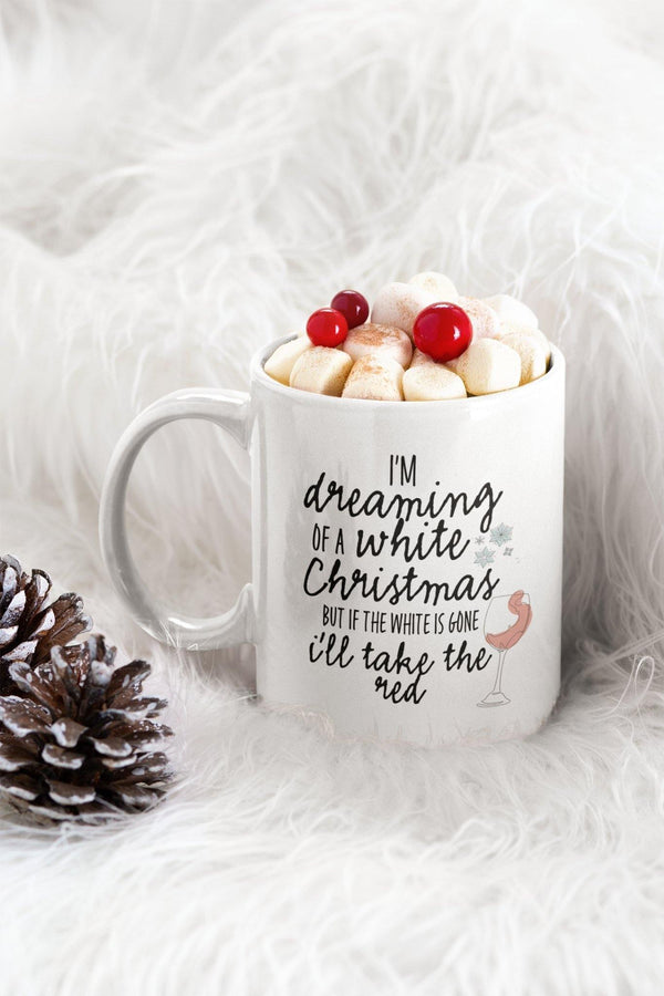 Dreaming Of A White Christmas Mug - Original Family Shop