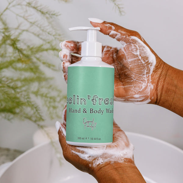 Feelin' Fresh Refreshing Green Tea Fragrance Hand & Body Wash - Original Family