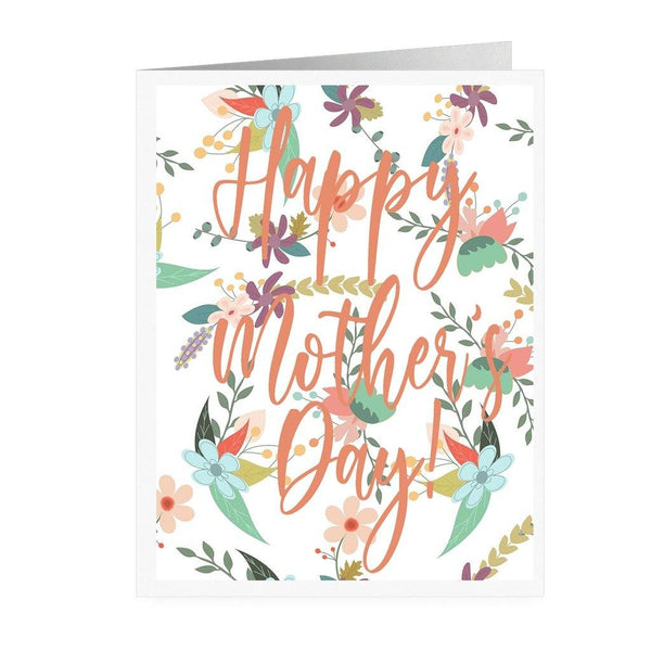 Floral Happy Mother's Day Card - Original Family Shop