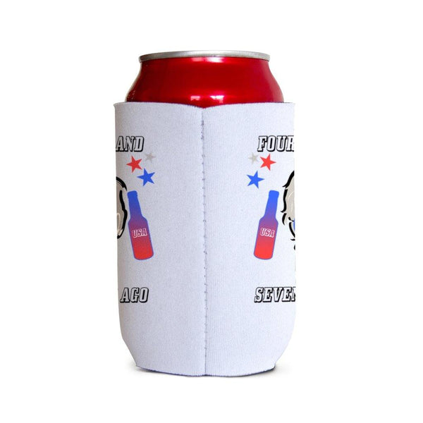 Four Score & Seven Beers Ago Koozie - Original Family Shop