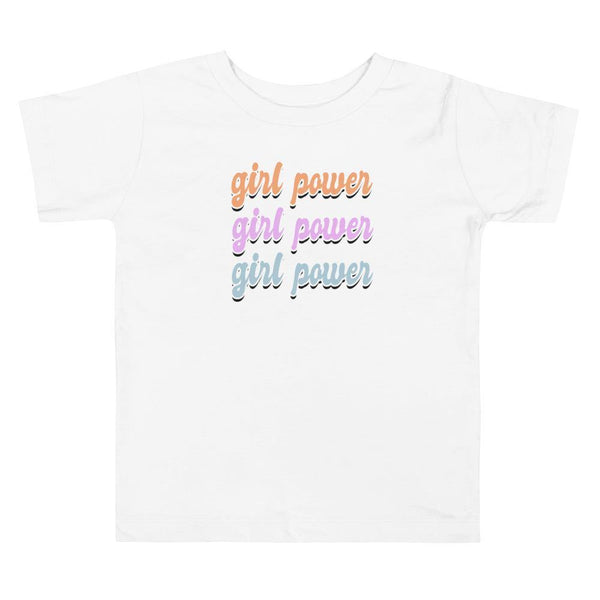 Girl Power Toddler Tee - Original Family Shop