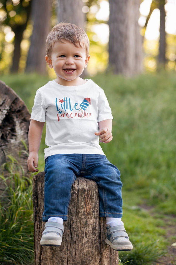 Little Firecracker Toddler Sizes T-Shirt - Original Family Shop