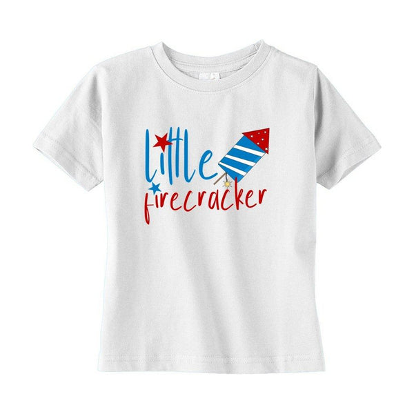 Little Firecracker Toddler Sizes T-Shirt - Original Family Shop