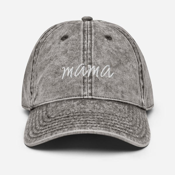 Mama Vintage Cotton Twill Cap - Original Family Shop