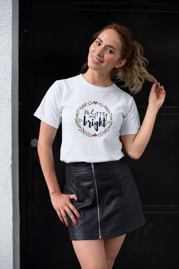 Merry & Bright T-Shirt - Original Family Shop