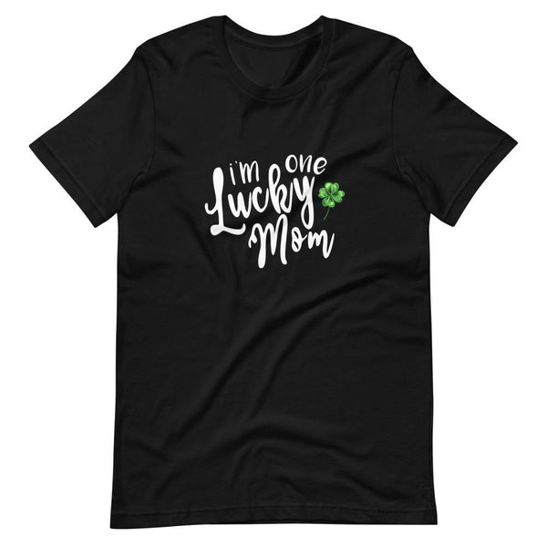 One Lucky Mom T-Shirt - Original Family Shop