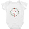 Personalized Initial Christmas Onesie (A-H) - Original Family Shop