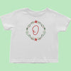 Personalized Initial Christmas Toddler T-Shirts (I-Q) - Original Family Shop