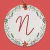 Personalized Monogram Porcelain Ornaments - Original Family Shop