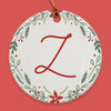 Personalized Monogram Porcelain Ornaments - Original Family Shop