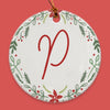 Personalized Monogram Porcelain Ornaments - Original Family Shop