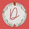 Personalized Monogram Porcelain Ornaments - Original Family Shop