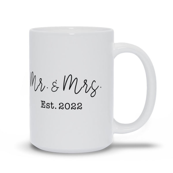 Personalized Mr. & Mrs. Mug - Original Family Shop