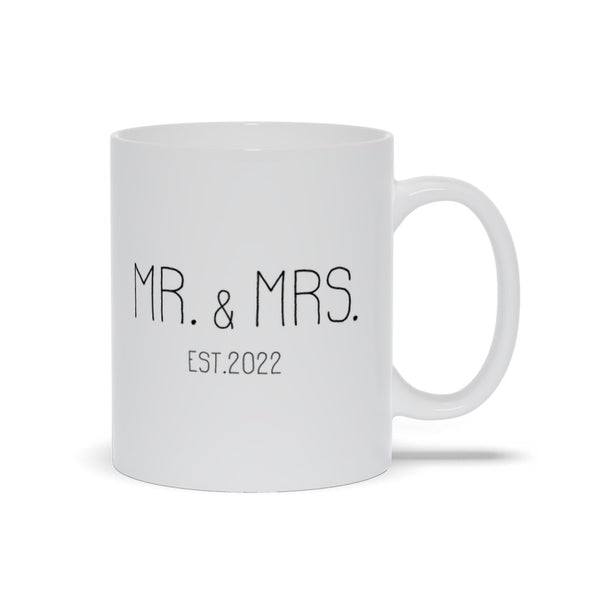 Personalized Mr. & Mrs. Mug - Original Family Shop