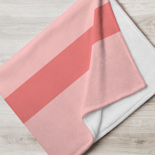 Pink Arrow Throw Blanket - Original Family