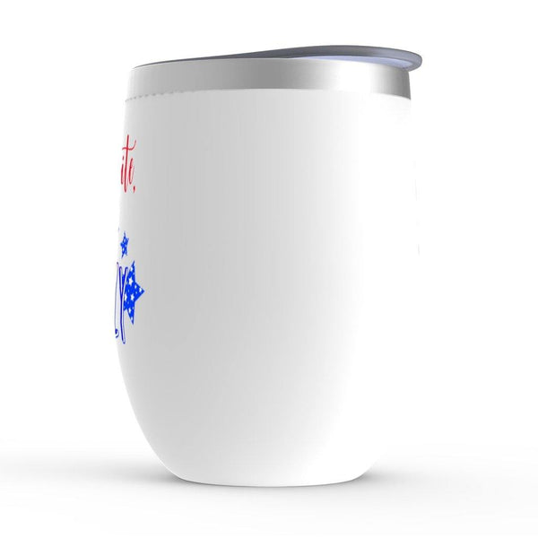 Red, White, And Boozy Wine Tumbler - Original Family Shop