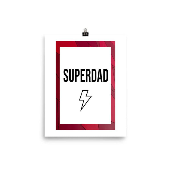 Superdad Poster - Original Family Shop