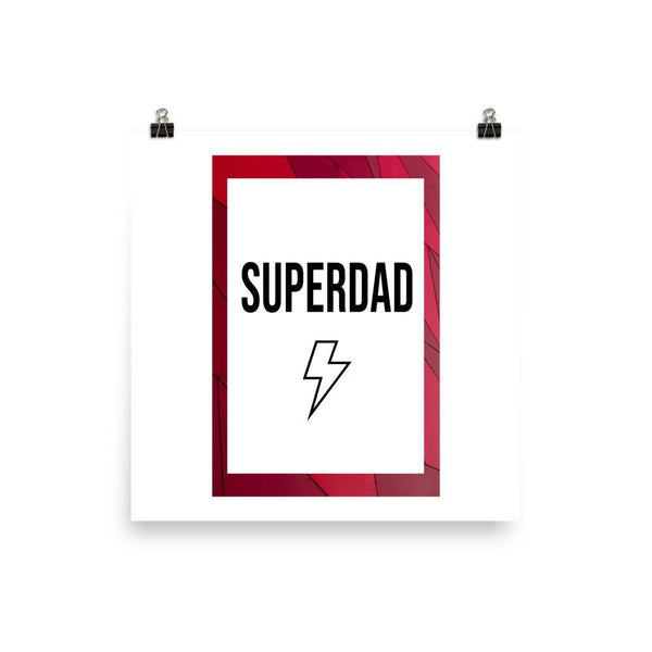 Superdad Poster - Original Family Shop