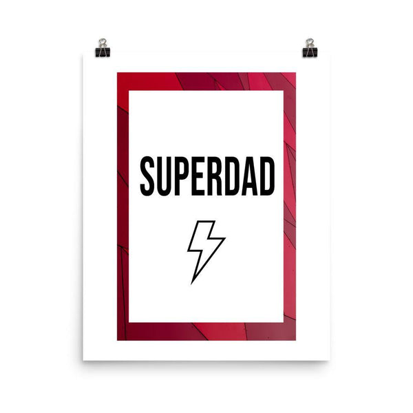 Superdad Poster - Original Family Shop